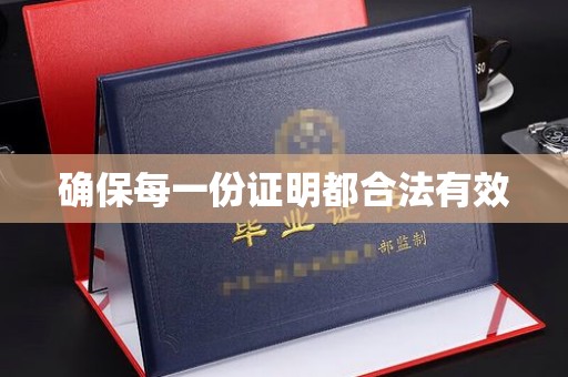 南县确保每一份证明都合法有效