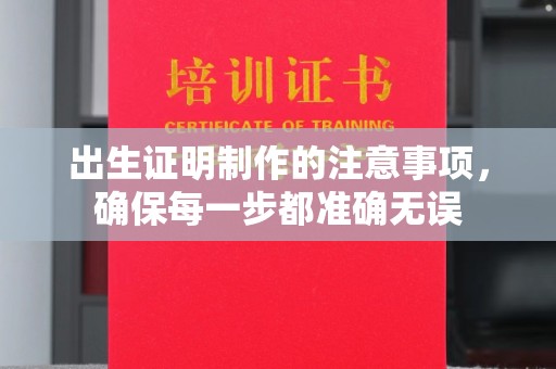 南县出生证明制作的注意事项，确保每一步都准确无误