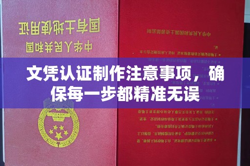 南县文凭认证制作注意事项，确保每一步都精准无误