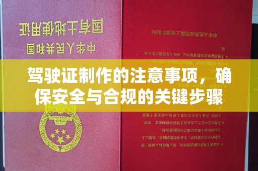 南县驾驶证制作的注意事项，确保安全与合规的关键步骤